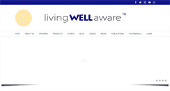 Desktop Screenshot of livingwellaware.com